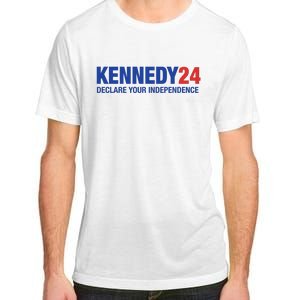 Kennedy 24 Declare Your Independence Rfk Jr Robert F Kennedy Jr For President Adult ChromaSoft Performance T-Shirt