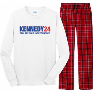 Kennedy 24 Declare Your Independence Rfk Jr Robert F Kennedy Jr For President Long Sleeve Pajama Set