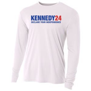 Kennedy 24 Declare Your Independence Rfk Jr Robert F Kennedy Jr For President Cooling Performance Long Sleeve Crew