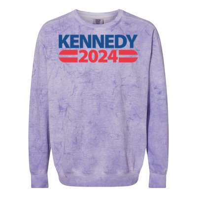 Kennedy 2024 Election Logo Colorblast Crewneck Sweatshirt