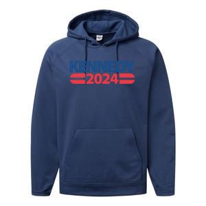 Kennedy 2024 Election Logo Performance Fleece Hoodie