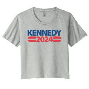 Kennedy 2024 Election Logo Women's Crop Top Tee