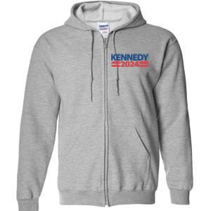 Kennedy 2024 Election Logo Full Zip Hoodie