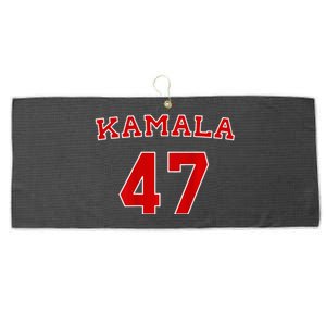 Kamala 2024 Election 47 Victory Win President Inauguration Large Microfiber Waffle Golf Towel