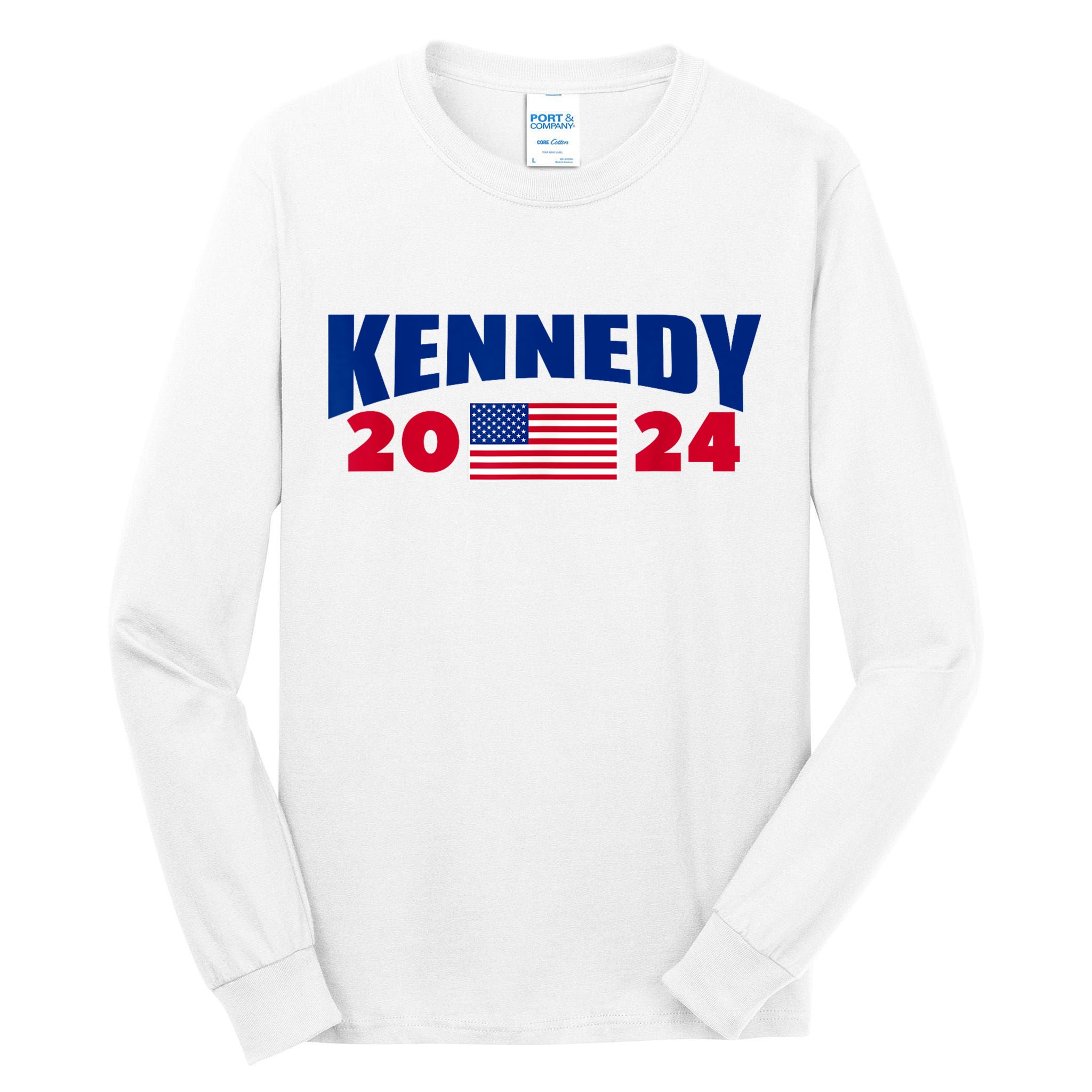 Kennedy 2024 For President Tall Long Sleeve T-Shirt