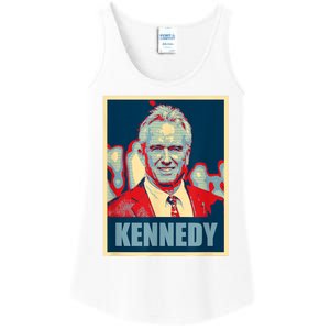 Kennedy 2024 For President Election Poster Ladies Essential Tank