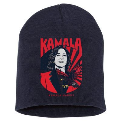 Kamalaharris 2024 For President Campaign Short Acrylic Beanie