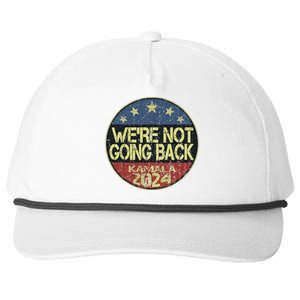 Kamalaharris 2024 For President Campaign Snapback Five-Panel Rope Hat