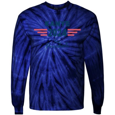 Kanye 2024 For President Tie-Dye Long Sleeve Shirt