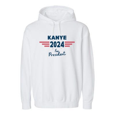 Kanye 2024 For President Garment-Dyed Fleece Hoodie