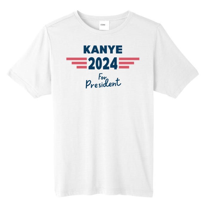 Kanye 2024 For President Tall Fusion ChromaSoft Performance T-Shirt