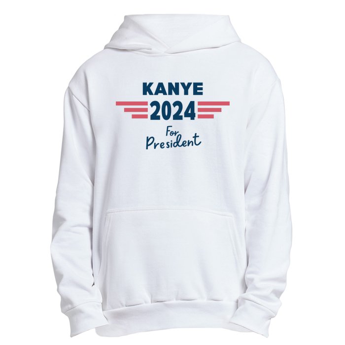 Kanye 2024 For President Urban Pullover Hoodie