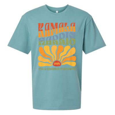 Kamala 2024 For The Brighter Tomorrow Harris 2024 Sueded Cloud Jersey T-Shirt