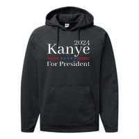 Kanye 2024 For President Performance Fleece Hoodie