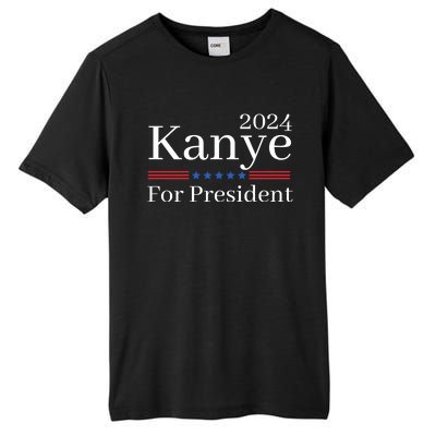 Kanye 2024 For President Tall Fusion ChromaSoft Performance T-Shirt