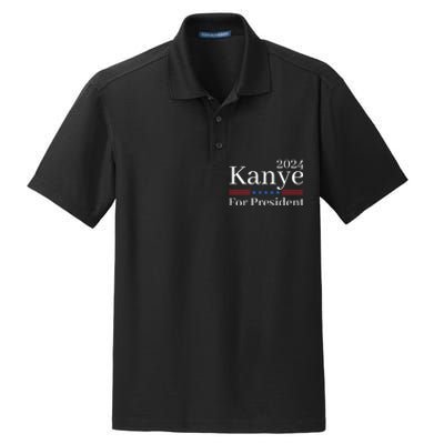 Kanye 2024 For President Dry Zone Grid Polo