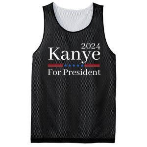 Kanye 2024 For President Mesh Reversible Basketball Jersey Tank