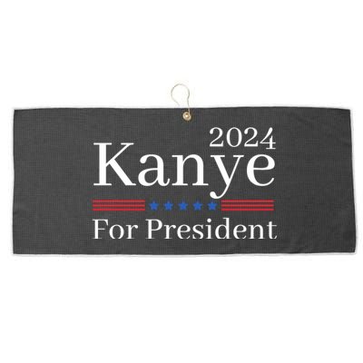 Kanye 2024 For President Large Microfiber Waffle Golf Towel