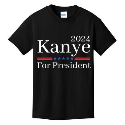 Kanye 2024 For President Kids T-Shirt