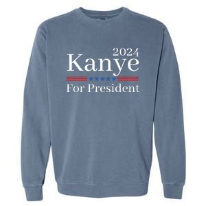 Kanye 2024 For President Garment-Dyed Sweatshirt