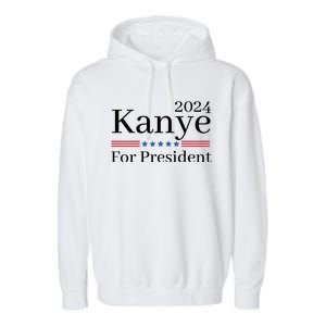 Kanye 2024 For President Garment-Dyed Fleece Hoodie