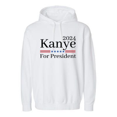 Kanye 2024 For President Garment-Dyed Fleece Hoodie