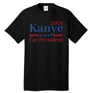 Kanye 2024 For President Tall T-Shirt