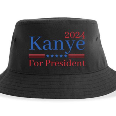 Kanye 2024 For President Sustainable Bucket Hat