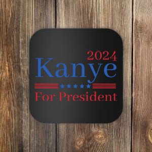 Kanye 2024 For President Coaster