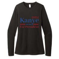 Kanye 2024 For President Womens CVC Long Sleeve Shirt