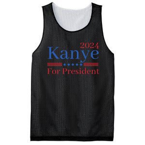 Kanye 2024 For President Mesh Reversible Basketball Jersey Tank