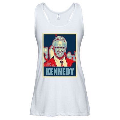 Kennedy 2024 For President Election Poster Ladies Essential Flowy Tank