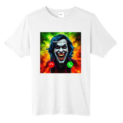 Kamala 2024 Horror Incoming Call From Evil Jonkler Halloween Tall Fusion ChromaSoft Performance T-Shirt