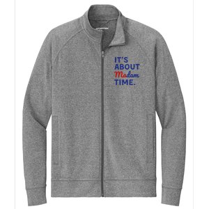 Kamala 2024 ItS About Madam Time Stretch Full-Zip Cadet Jacket