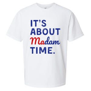 Kamala 2024 ItS About Madam Time Sueded Cloud Jersey T-Shirt