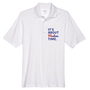 Kamala 2024 ItS About Madam Time Men's Origin Performance Pique Polo