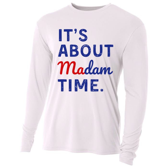 Kamala 2024 ItS About Madam Time Cooling Performance Long Sleeve Crew