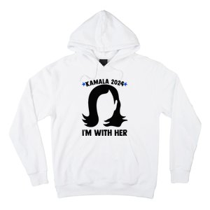 Kamala 2024 IM With Her Silhouette President Vote Blue Usa Hoodie