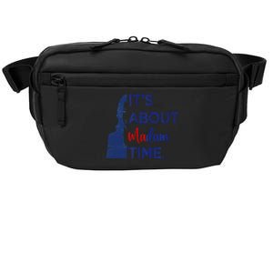 Kamala 2024 ItS About Madam Time President Election Voting Crossbody Pack