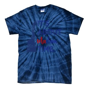 Kamala 2024 ItS About Madam Time President Election Voting Tie-Dye T-Shirt