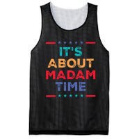 Kamala 2024 ItS About Madam Time President Election Mesh Reversible Basketball Jersey Tank