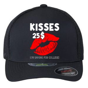 Kisses 25$ IM Saving For College Flexfit Unipanel Trucker Cap