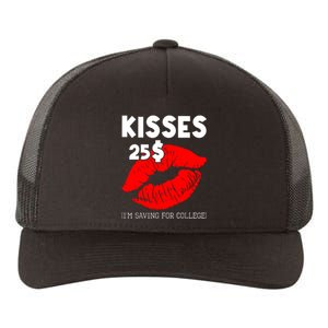 Kisses 25$ IM Saving For College Yupoong Adult 5-Panel Trucker Hat