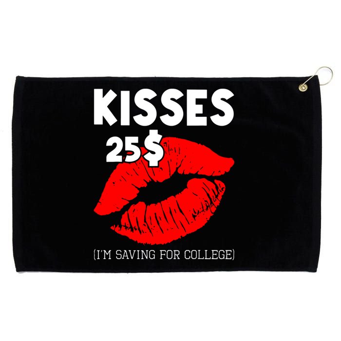 Kisses 25$ IM Saving For College Grommeted Golf Towel