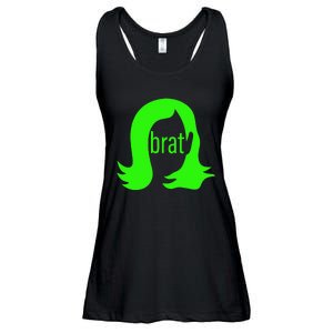 Kamala 2024 Kamala Is Brat Ladies Essential Flowy Tank