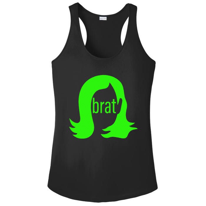 Kamala 2024 Kamala Is Brat Ladies PosiCharge Competitor Racerback Tank