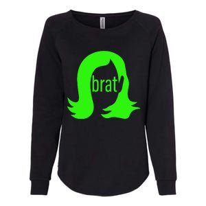 Kamala 2024 Kamala Is Brat Womens California Wash Sweatshirt