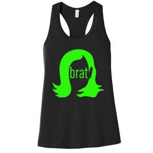 Kamala 2024 Kamala Is Brat Women's Racerback Tank