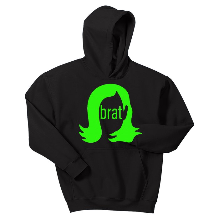 Kamala 2024 Kamala Is Brat Kids Hoodie