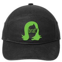 Kamala 2024 Kamala Is Brat 7-Panel Snapback Hat